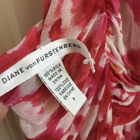 Diane von Furstenberg Pink Halter Top - Picture 6 of 7